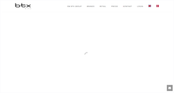 Desktop Screenshot of btx-group.com